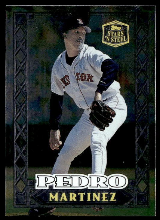 1999 Topps Stars 'N Steel #24 Pedro Martinez - Image 1 of 2