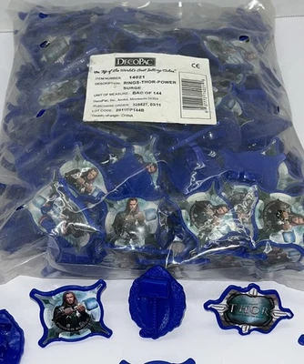 Anillos para niños Thor & Power Surge 144 piezas NUEVO adornos para cupcakes y favores de fiesta Foto 1 de 4