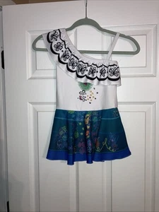 Disney Encanto Mirabel Girls' One Piece Swimsuit size 10-12 - Picture 1 of 5