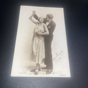 Fotografía de colección 1933 The Wanderers NAOS firmada pareja de baile “Betty”  - Imagen 1 de 3