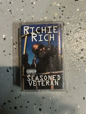 Richie Rich Seasoned Veteran Cassette Tape Rap Hip Hop 1996 Def Jam - Image 1 of 4