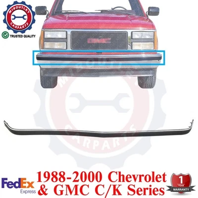 Tira de impacto moldeada de parachoques delantero de plástico para Chevrolet GMC serie C/K 1988-2002 Foto 1 de 4