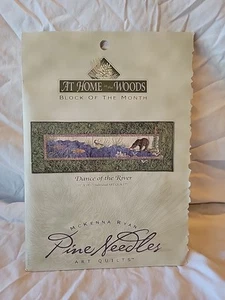 Pine Needles McKenna Ryan quilt pattern Block Dance Of The River bear 55.5 x19' - Picture 1 of 4
