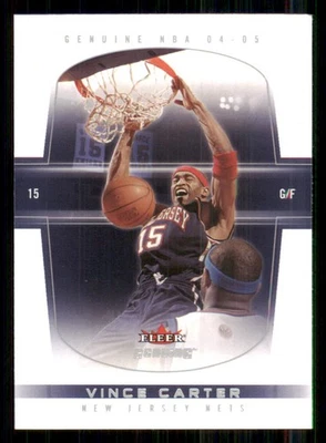 2004-05 Fleer Genuine #17 Vince Carter - Image 1 of 2