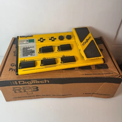 Unidad de efectos múltiples Digitech RP-3 RP3 en caja pedal funcionando probado Foto 1 de 4