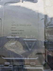 Intel Xeon Gold 6346 CPU Processor 16 Core 3.10GHz 36MB J332G878 SRKHN - Picture 1 of 6