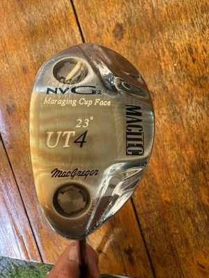 23 Grad Hybrid (No.4) Linkshand, MacGregor Golf, Herren, Regular Graphit, NEU! - Bild 1 von 4