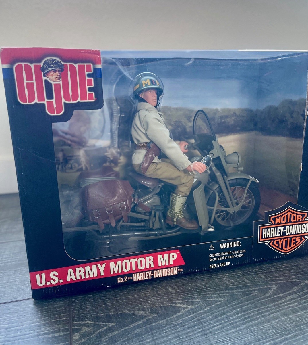 G.I. Joe Military & Adventure 1:6 Motorbike Action Figures