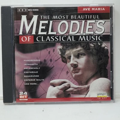 The Most Beautiful Melodies of Classical Music Ave Maria CD 1998 LaserLight Foto 1 de 2