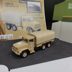 Solido camion Kaiser Jeep M34 6X6 1/50 Hachette militaire n°21 + boite et livret - Foto 1 di 9