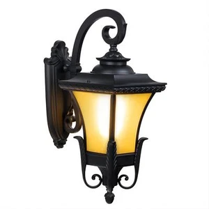 Outdoor Sconce Wall Lanterns Large Exterior Porch Dusk to Dawn Lights Fixtures - Picture 1 of 8