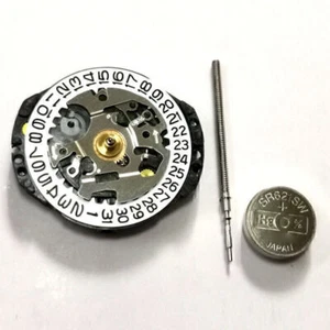 Watch Japanese VX82E Quartz Movement 3Hands at 3 O'clock Window Calendar Replace - Picture 1 of 8
