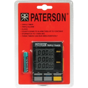 Paterson Darkroom Triple Timer Clock - PTP 800 - Picture 1 of 1