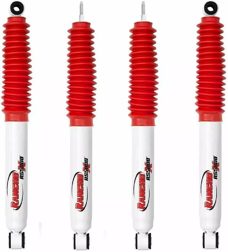 Juego de Amortiguadores Delanteros y Traseros Rancho para Chevy Silverado GMC Sierra 2500 HD 4x4 Foto 1 de 4