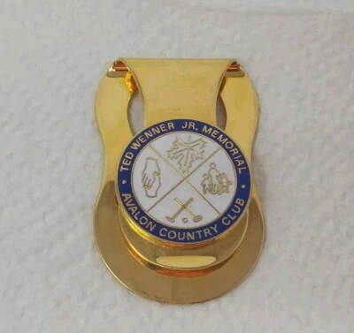  Vintage Avalon Country Club Money Clip Avalon New Jersey  - Image 1 of 4