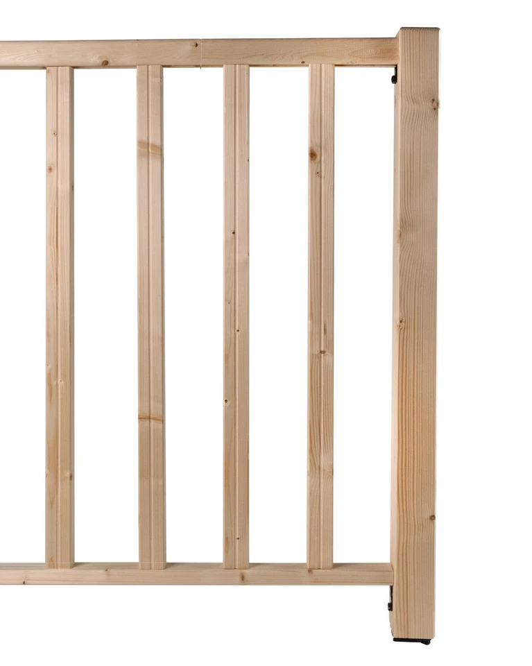 DOLLE Universal Brüstungsgeländer Holz Fichte 200 cm Vierkant Bausatz Innen - Bild 1 von 4