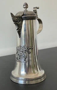 Jubiläumskanne der Schützengesellschaft der Stadt Zürich (1904) aus 800er Silber - Bild 1 von 24