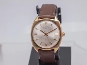 1960s - Vulcain Men's 34mm Automatic Watch Cal. AS 1902/03 - Runs Well - Picture 1 of 15
