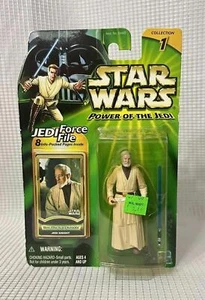 Hasbro Jedi force File Ben Obi Wan Kenobi Action Figure - Picture 1 of 8