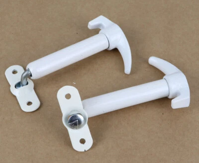 DEL - DELEGRO 2x Metall Haubenhalter Haubenzug für Traktor Motorhaube oder Batteriekasten (05