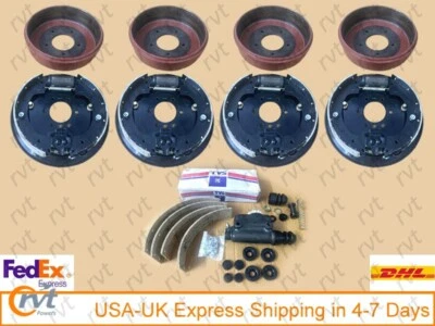 Set of New Brake Assembly 11" FITS JEEP 67-75 CJ-5 JEEPSTER COMMANDO - Изображение 1 из 4