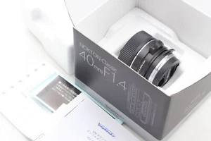 【Casi sin usar con caja】 Lente Voigtlander Nokton Classic 40 mm f/1,4 Leica M Japón - Imagen 1 de 13
