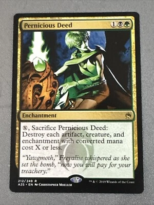 Pernicious Deed X1 M25 NM Cond See Pics Front Back - Image 1 of 2