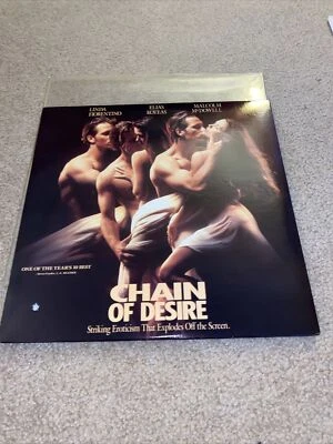 Laserdisc Chain Of Desire- digital sound- extended play- Malcolm Mcdowell Foto 1 de 4