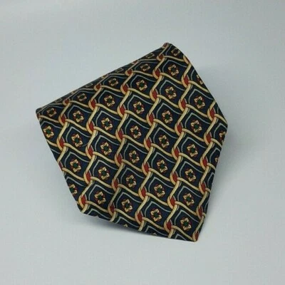 Sutter & Grant шелковый галстук синий многоцветный геометрический мужской галстук США 54,5 x 3,75 - Изображение 1 из 4