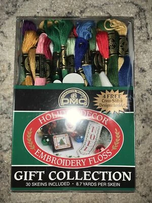 DMC Floss Holiday Decor 30 Skeins 6 Strand Embroidery Thread Collector's Edition - Image 1 of 2