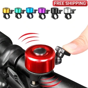 Mini Bike Bell Ring Loud Handlebar Alarm Road Mountain Bicycle Bell Adults Kids - Picture 1 of 23