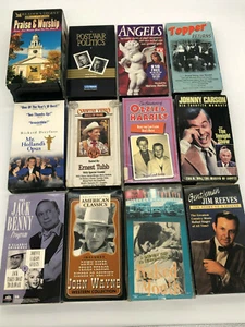 12 VHS VINTAGE MOVIES  LOT  - Picture 1 of 1