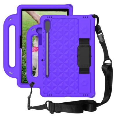 Funda protectora con soporte a prueba de golpes para tablet niños para Samsung Galaxy Tab A7 A8 S6 S7 S8 Foto 1 de 4