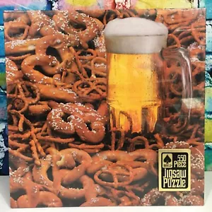 Hoyle 550 Teile Puzzle Vintage 1982 Bier Brezeln Brew Ale Bar versiegelt NEU - Bild 1 von 12