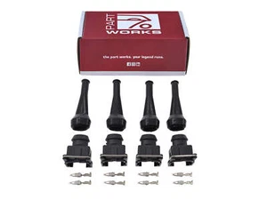4x connector repair kit for Porsche 924S 944 968 928 fuel injectors 357972741A - Picture 1 of 2