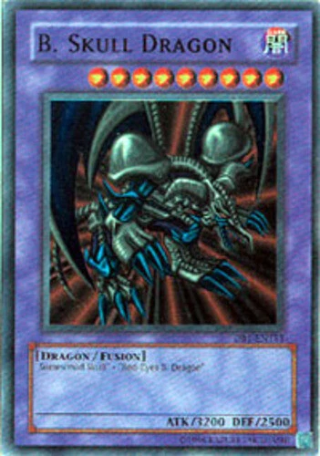 Yugioh! HP B. Skull Dragon - DB1-EN153 - Super Rare - Unlimited Edition Heavily  - Image 1 of 1