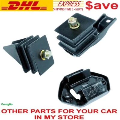 COROLLA KE25 KE20 KE26 ENGINE TRANSMISSION MOUNT L R SET - Image 1 of 4