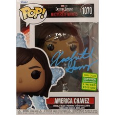 Xochitl Gomez Signed Multiverse of Madness America Chavez Funko #3 Xochitl Gomez Signed Multiverse of Madness America Chavez Funko #3