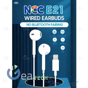 NCC Kopfhörer Mit Draht Lightning E21 Stecker And Spielen Cuffie Apple No - Bild 1 von 1