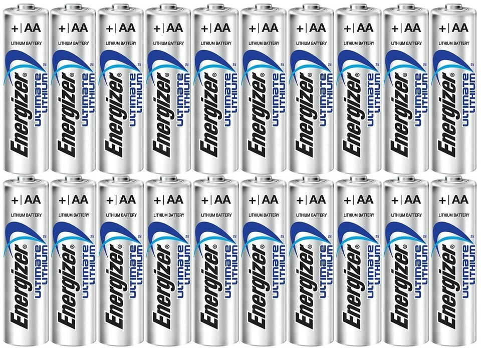 90 ENERGIZER ULTIMATE LITHIUM AA SIZE BATTERIES EXP 2049 NEW GENUINE 5 SETS 18 - Image 1 of 1