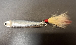 Vintage Hopkins Hammered Jigging Spoon 2 1/2" - Picture 1 of 8