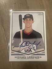 MICHAEL LORENZEN 2011 Topps USA Autograph Rookie Auto RC