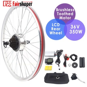 Bicicleta Eléctrica 36V Rueda Trasera 28" Bicicleta Eléctrica Bicicleta Eléctrica Kit de Motor de Conversión LCD NUEVO - Imagen 1 de 21