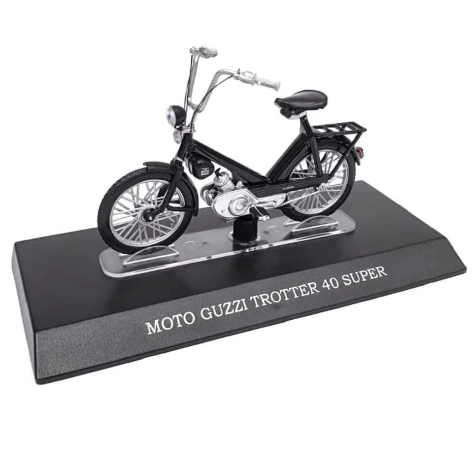 Moto Guzzi Trotter 40 Super Scooters Collection Mobylette 1/18 Leo Models - Imagen 1 de 1