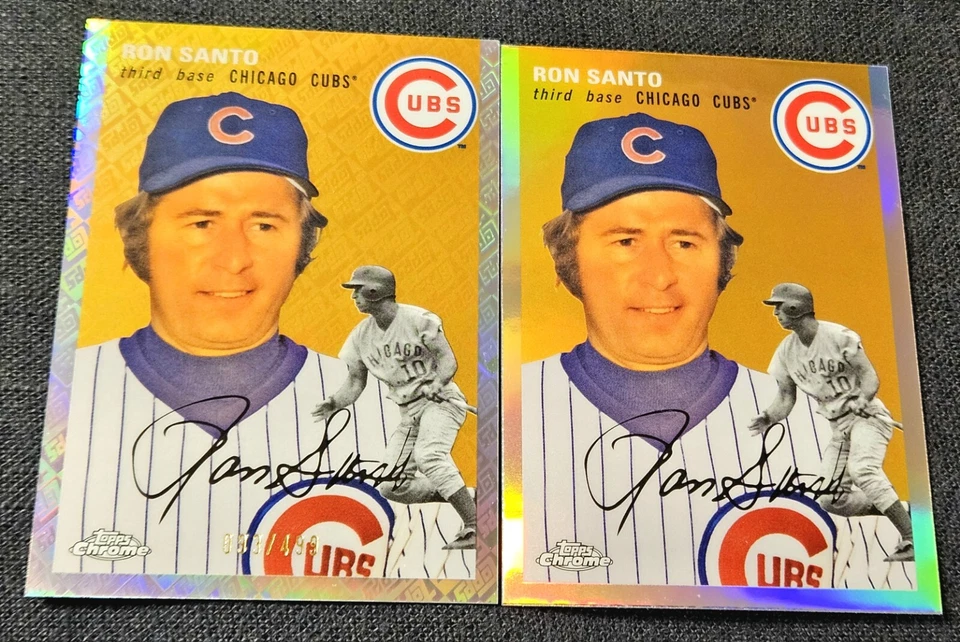 2023 Topps Chrome Platinum /499 Anniversary Ron Santo Refractor #481 - Image 1 of 2