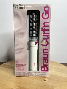 Braun Curl N Go 3/4” Barrel Cord-Free Cordless Curling Iron GCC 50 Vintage - Picture 1 of 7