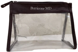 NWOT Perricone MD Transparent Cosmetic Bag - Picture 1 of 4