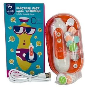 Tagliaunghie per Bambini Elettrico Ricaricabile Sicuro 6 in 1 Tagliaunghie per Bambini - Foto 1 di 7