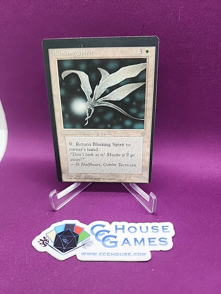 MTG Miscut Blinking Spirit Ice Age Misprint Off Center Magic Rare *CCGHouse* - Image 1 of 4