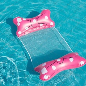 Swimming Pool Inflatable Floating Hammock Pack of 4 - Picture 1 of 4